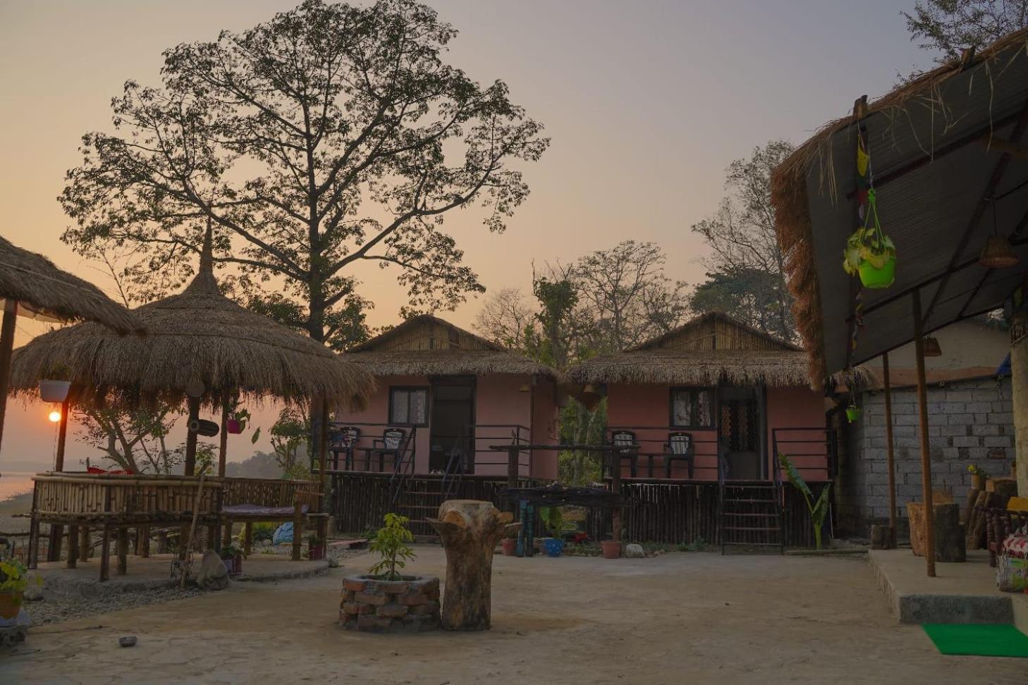 Bamby Chilling House - Feel The Nature Sauraha Luaran gambar