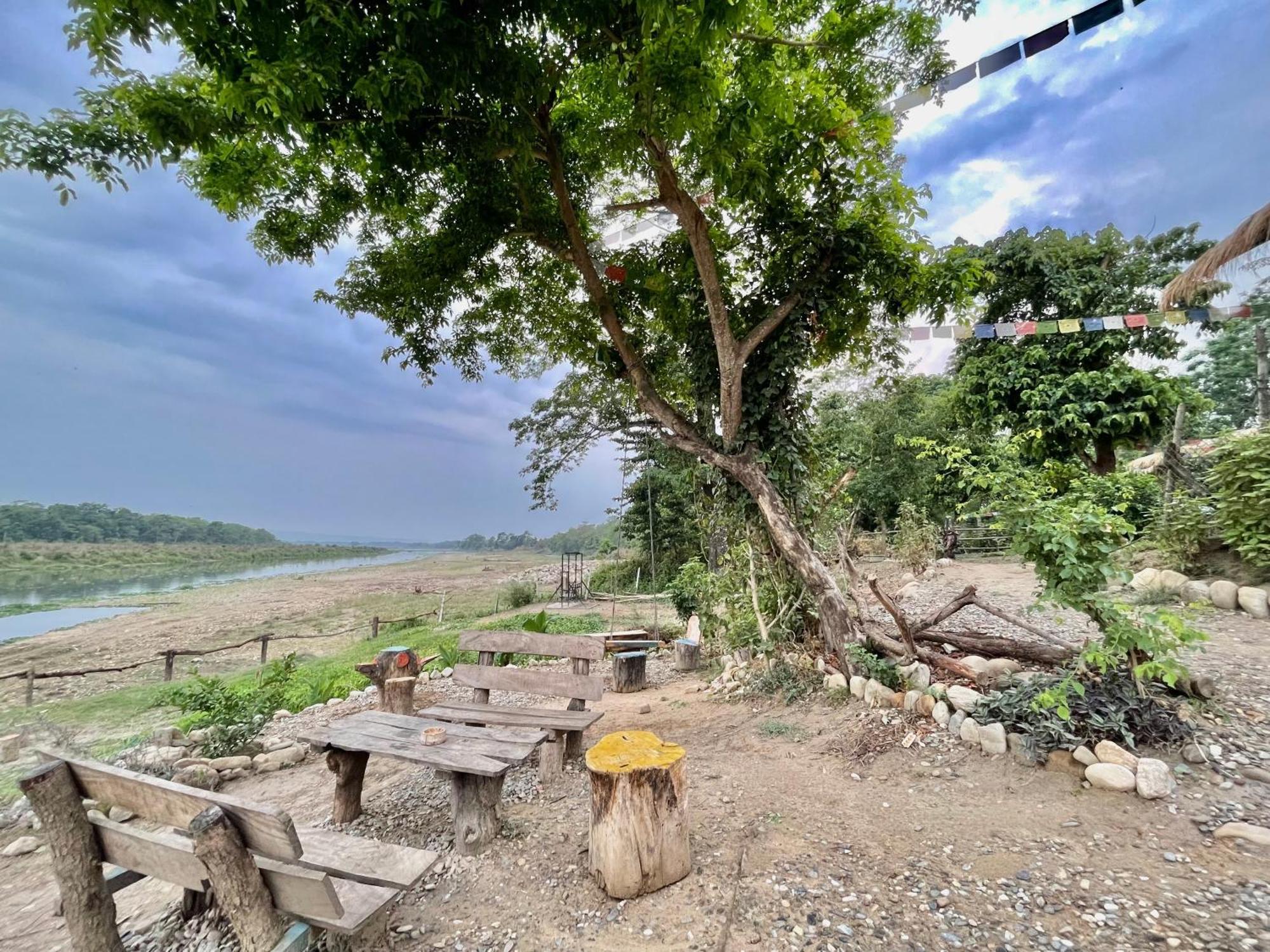 Bamby Chilling House - Feel The Nature Sauraha Luaran gambar