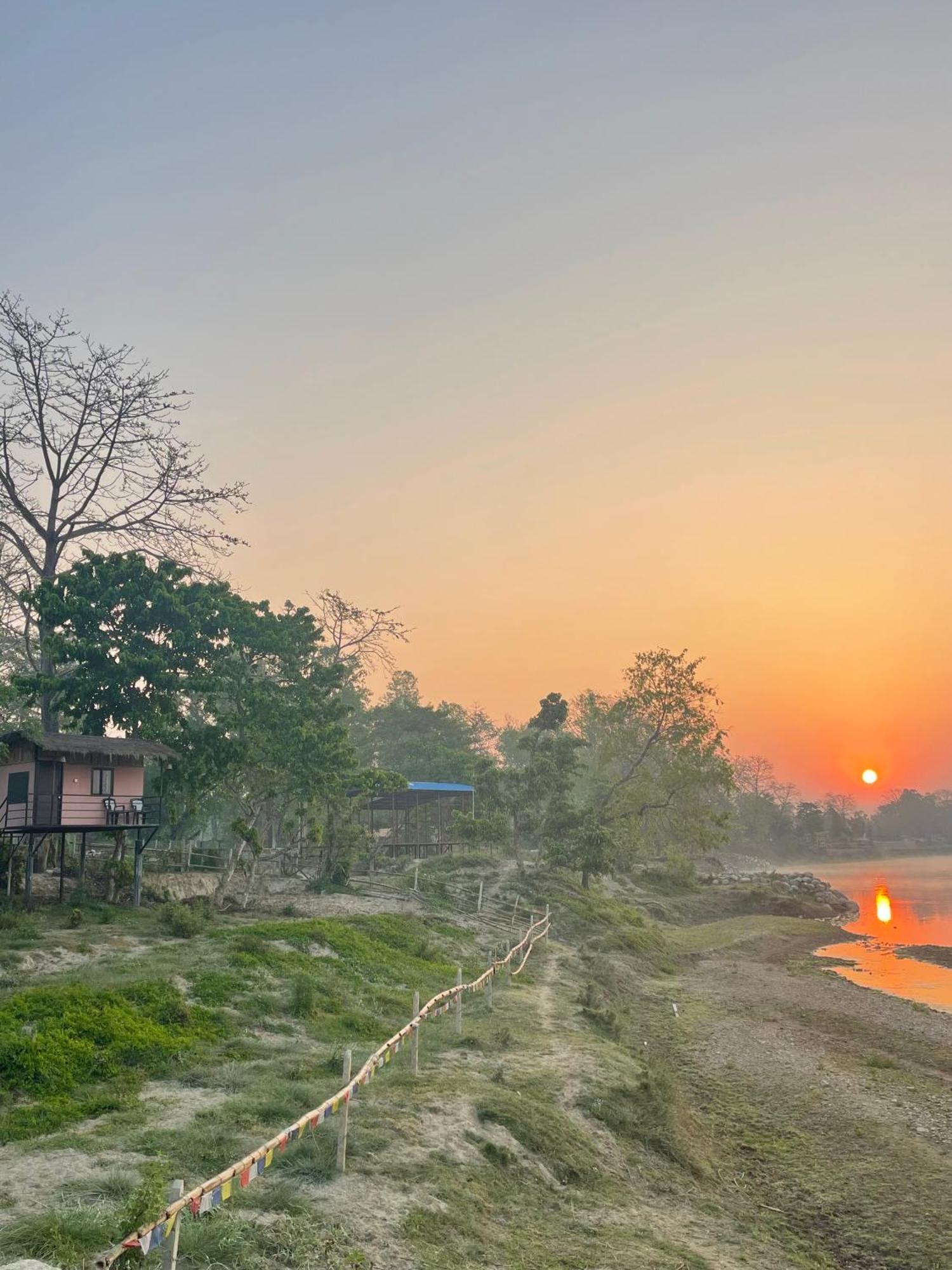 Bamby Chilling House - Feel The Nature Sauraha Luaran gambar